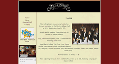 Desktop Screenshot of mikeandangelos.com